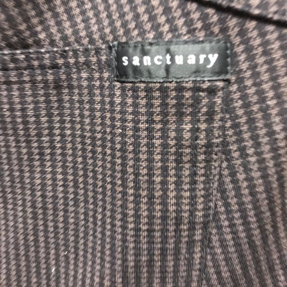 Sanctuary Pants - Sanctuary leggings black and brown med/lg